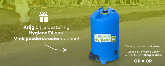 Vink poederstrooier HygieneFX